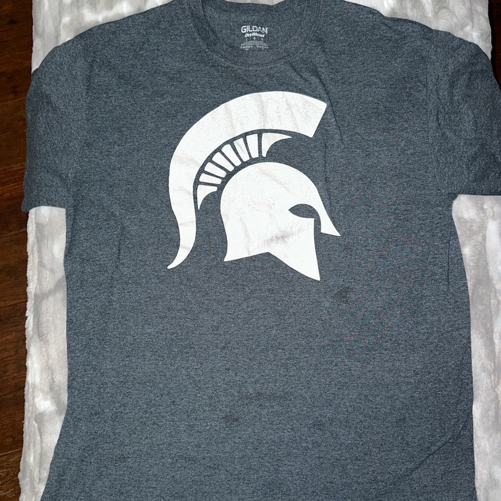 Gildan DryBlend Large Tshirt w/ Spartan Head